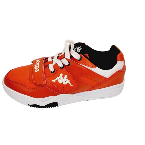 Kappa Authentic Atlanta 5 Mens Orange DK-White Shoes Size US 9 NWDBox - Picture 1 of 14